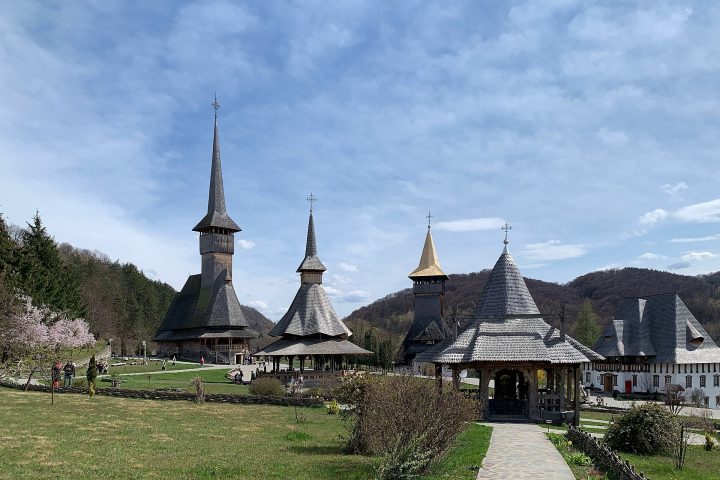 Bârsana Monastery, Maramures, Romania
