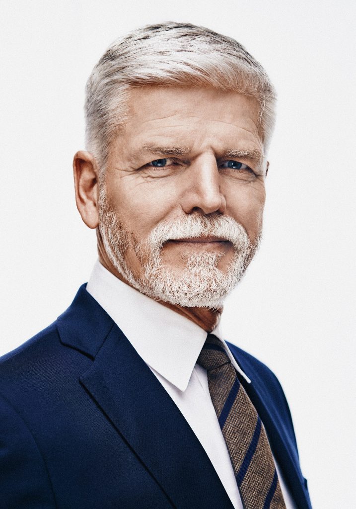 Official presidential portrait of Petr Pavel